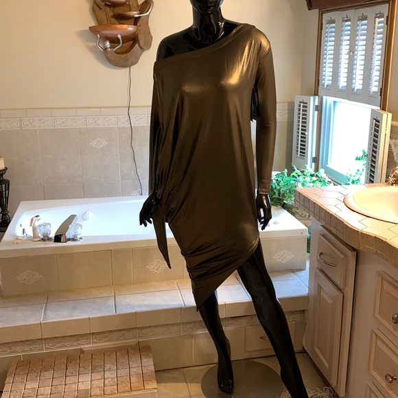 Bronze Evening Dress - Picture 1 of 11